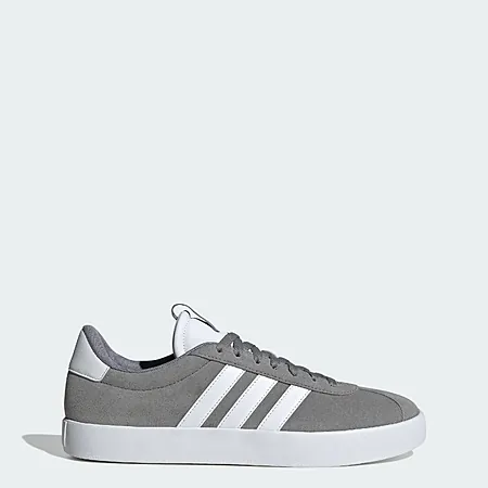 adidas Men's VL Court 3.0 Shoes (Gray/White)