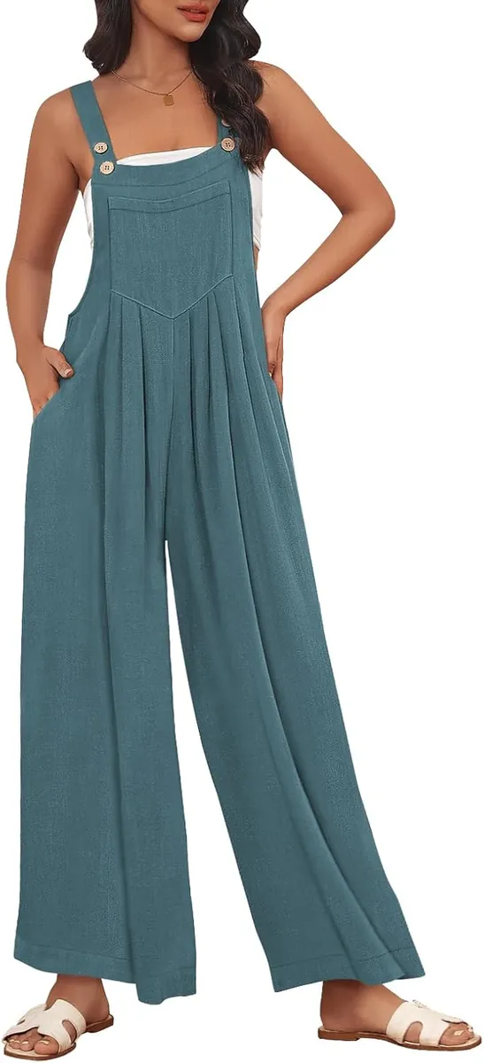 AUTOMET Casual Jumpsuit w/ Pockets