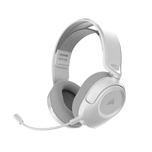 Corsair HS35 v3 Wireless Gaming Headset with Mic – White