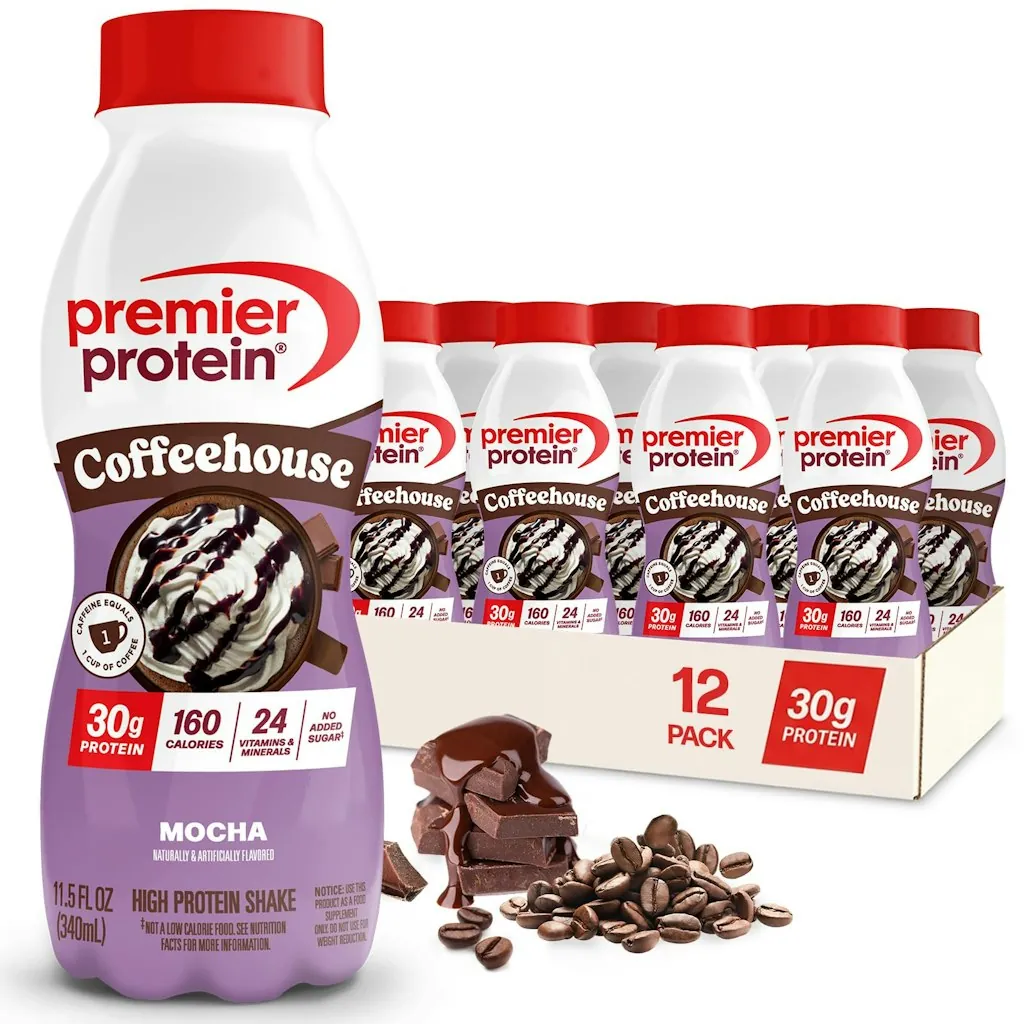 Premier Protein Coffeehouse Mocha Protein Shake 12-Pack