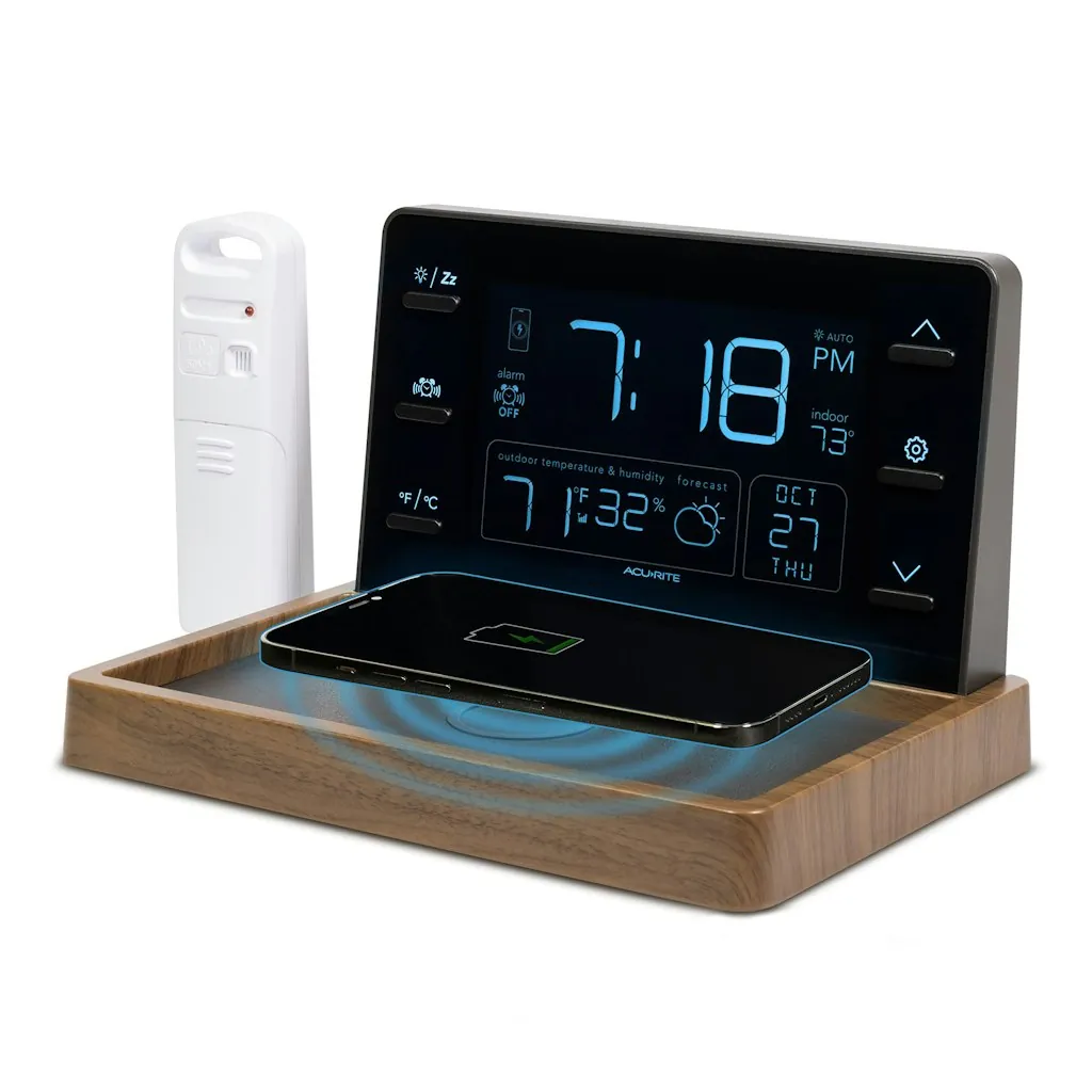 AcuRite Weather Valet w/ Qi Wireless Charging
