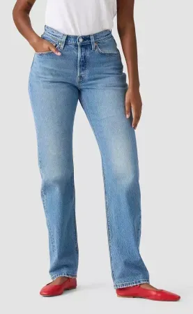 Levi's Women's 501 Curve High-Rise Straight Leg Jeans