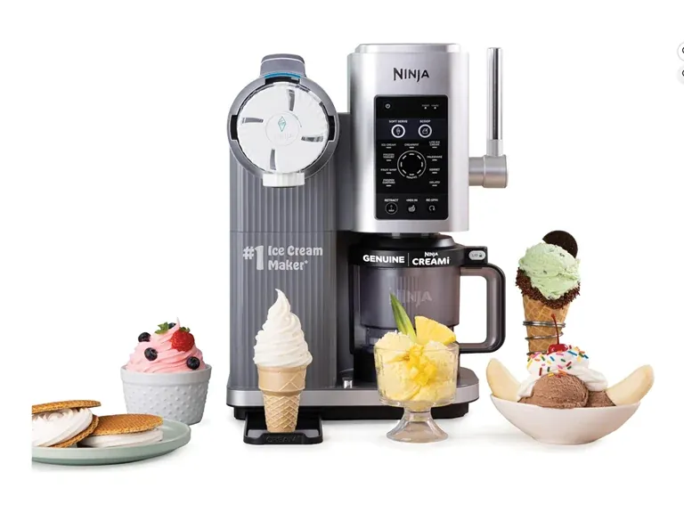 Ninja CREAMi Scoop & Swirl 13-in-1 Ice Cream Maker w/ Two 16 oz Pints