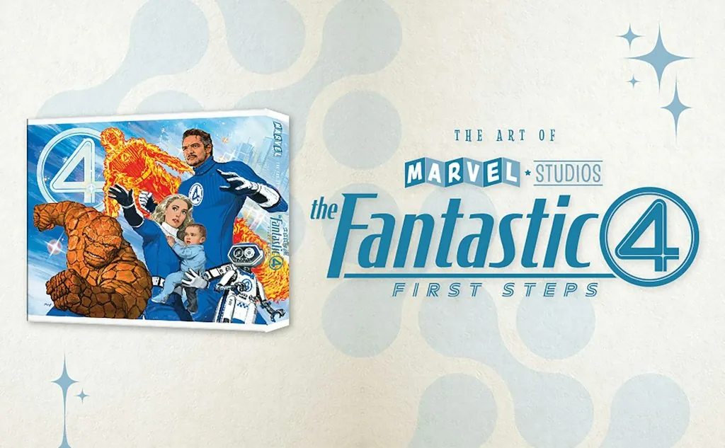 Marvel Studios' The Fantastic Four: First Steps: The Art of the Movie Deluxe Edition Slipcase