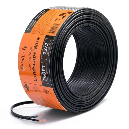 100' Wirefy 12/2 Pure Copper Low Voltage Landscape Wire