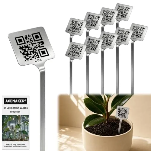 Acemaker QR Plant Labels 10-Pack