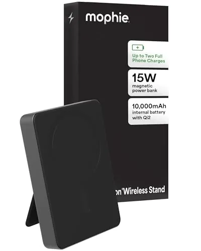 Mophie Powerstation Wireless Slim 10,000mAh Power Bank w/ Stand