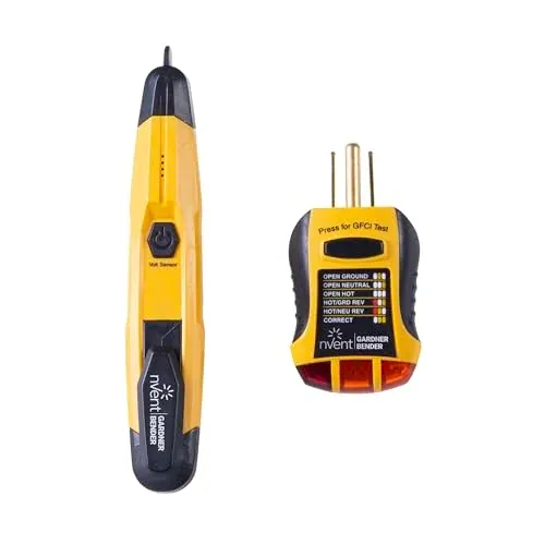Sperry Instruments Non-Contact Voltage Tester & GFCI Outlet / Receptacle Tester Kit