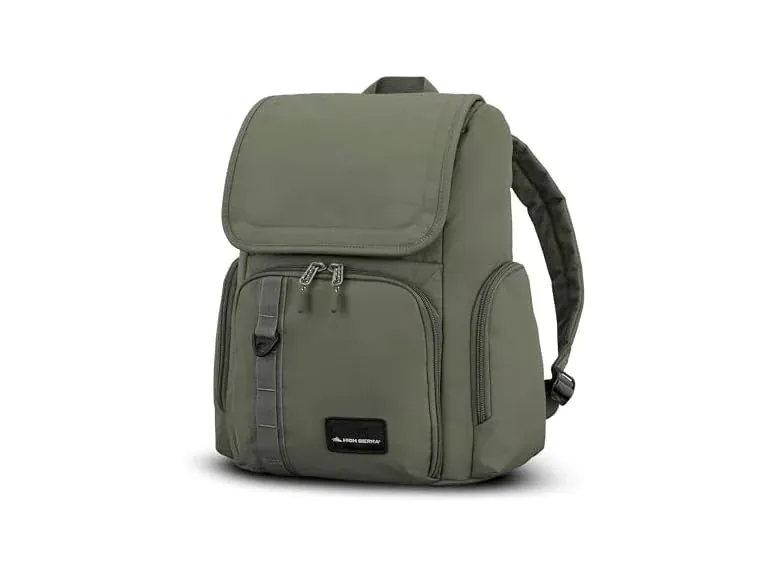 High Sierra Lineage Flap Backpack (Olive)