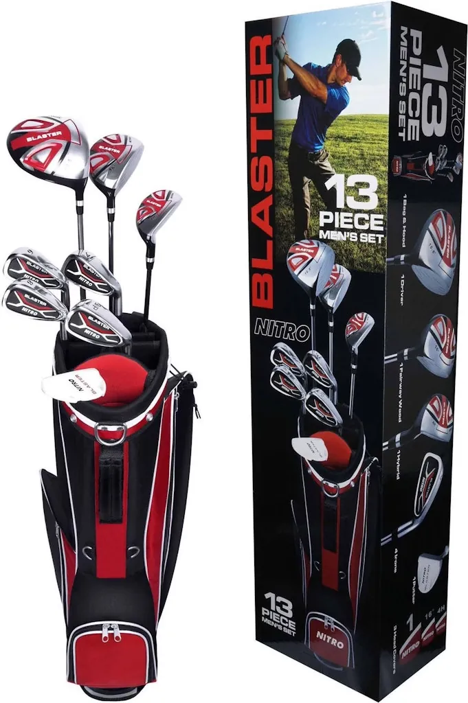 Nitro Men's Blaster 13-Piece Left-Handed Golf Set