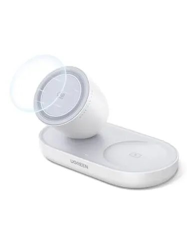 UGREEN Qi2.2 25W 2-in-1 Magnetic Wireless Charging Station