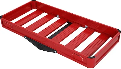 Rockland Heavy-Duty Aluminum Cargo Carrier 500-lb Capacity