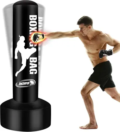 69" YORWHIN Freestanding Inflatable Punching Bag w/ Stand