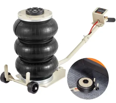 VEVOR 3-Ton Triple Bag Air Jack with Long Handle