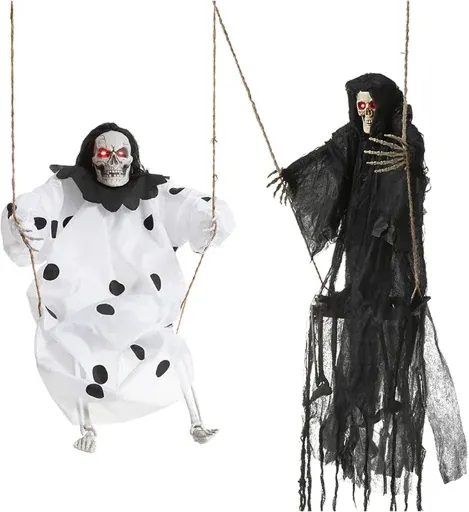 The Holiday Aisle 2-Pack of 3Ft Hanging Ghosts Halloween Decor