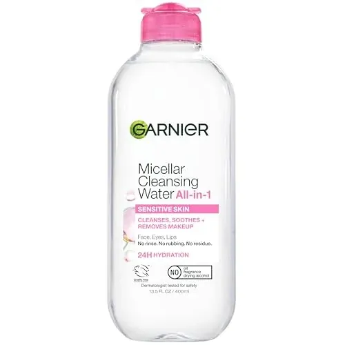 Garnier Micellar Water Hydrating Facial Cleanser & Makeup Remover 13.5-Oz