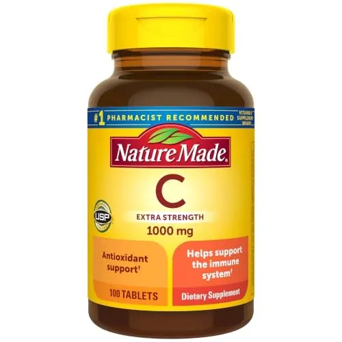 Nature Made Extra Strength Vitamin C 1000mg 100-Count Tablets