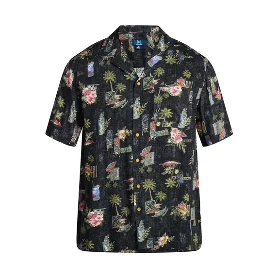 George Men's Relaxed Fit Printed Camp Shirt for from $2.73 + free shipping w/