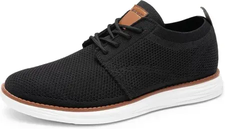 Bruno Marc Men’s KnitFlex Breeze Mesh Lace-Up Shoes