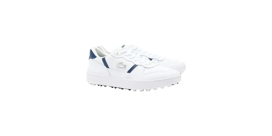 Lacoste Men’s T-Clip Golf Leather Golf Shoes