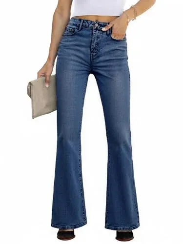EMMIOL Women's Stretchy Bootcut Flare Jeans