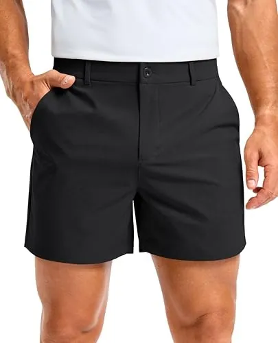 Soothfeel Men's Lightweight Quick Dry Casual Golf Shorts
