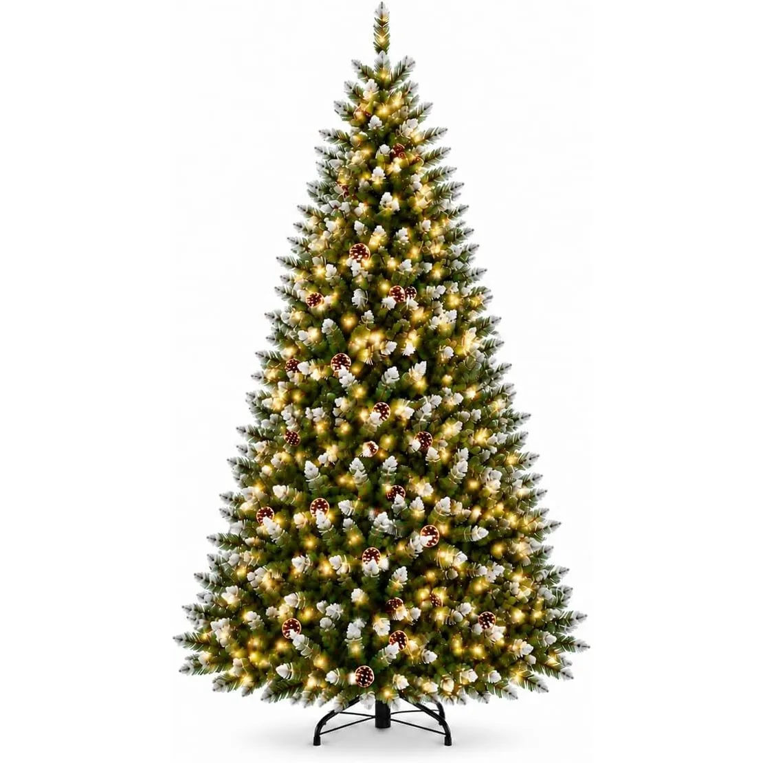 GarveeTech 6ft Pre-Lit Christmas Tree