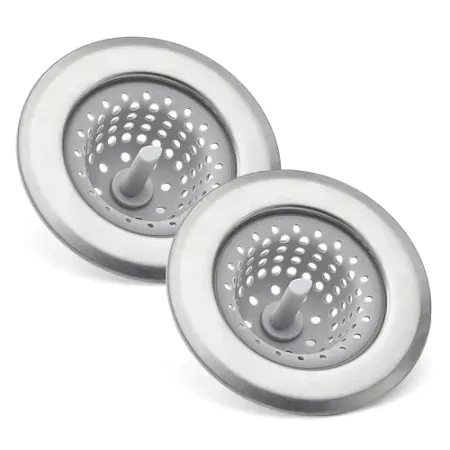 2-Pack Amazon Basics Kitchen Sink Strainer