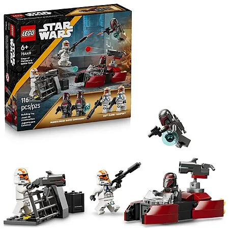 116-Pc LEGO Star Wars Siege of Mandalore Battle Pack Building Toy