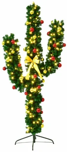 5' Pre-Lit Pine Artificial Christmas Tree with 90 Lights