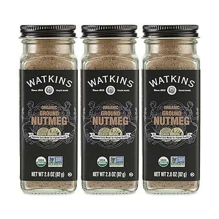 3-Pk 2.8-Oz Watkins Organic Ground Nutmeg
