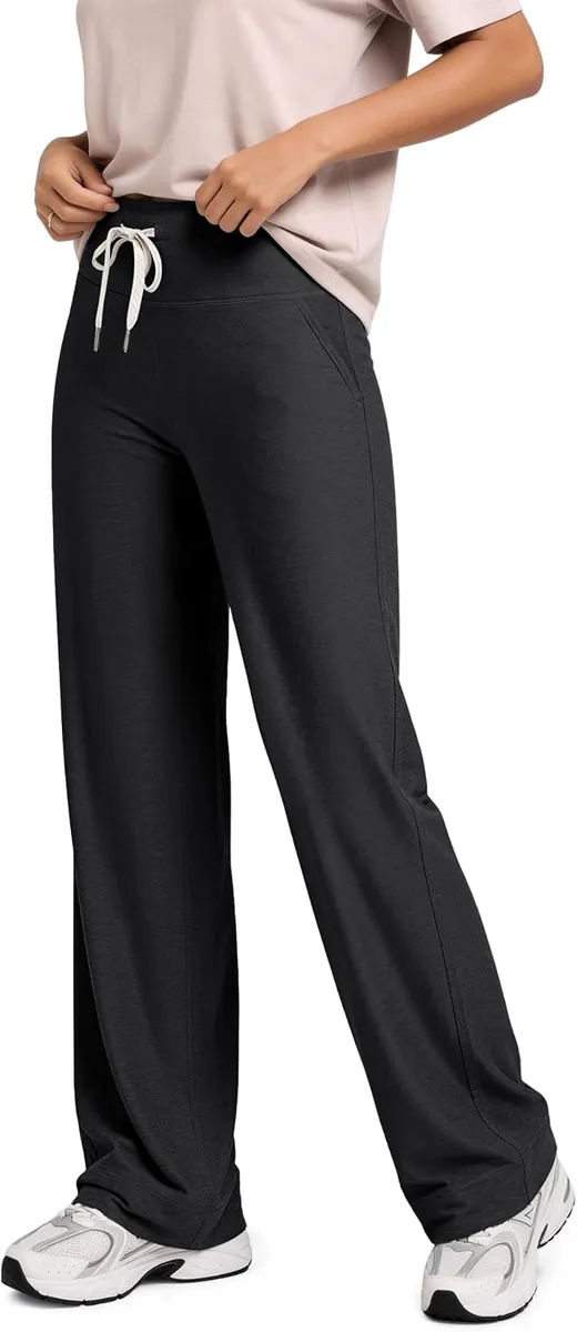 ODODOS Women’s High-Rise Wide Leg Pants