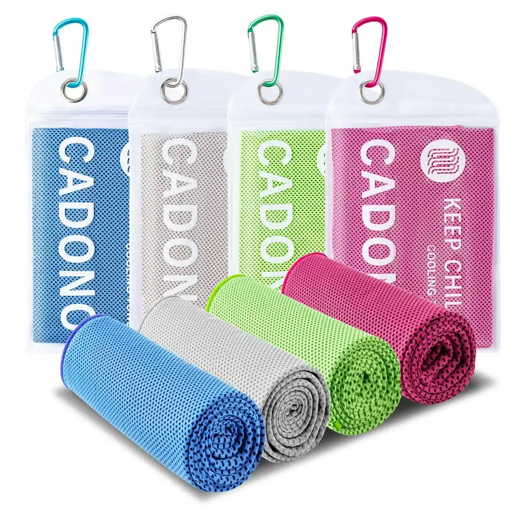 Cadono 40" x 12" Cooling Towel 4-Pack