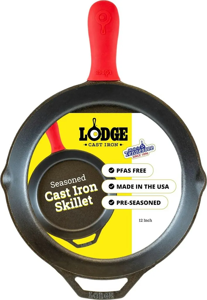 Lodge Pre-Seasoned Cast Iron 12" Skillet
