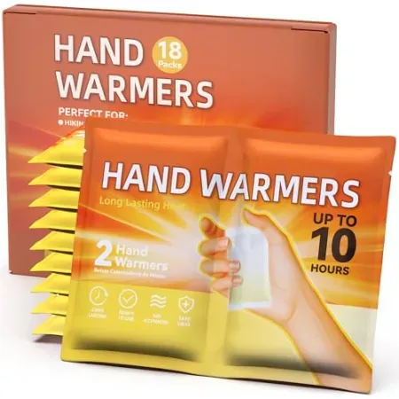 18-Pack YOSHENNMO Disposable Hand Warmers