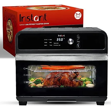 Select Locations: 18-L Instant Pot Omni 7-in-1 Air Fryer Toaster Oven (Black)
