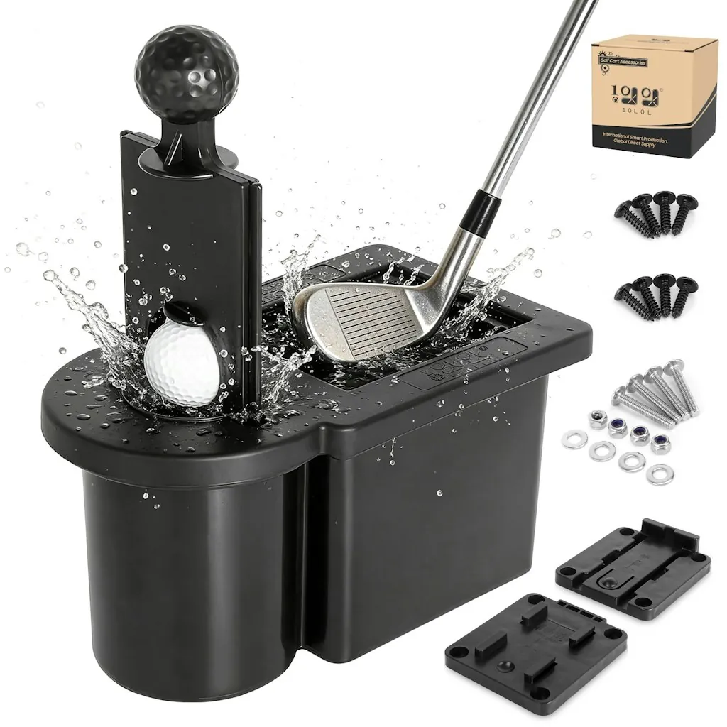Universal Golf Cart Ball Washer & Club Head Cleaner