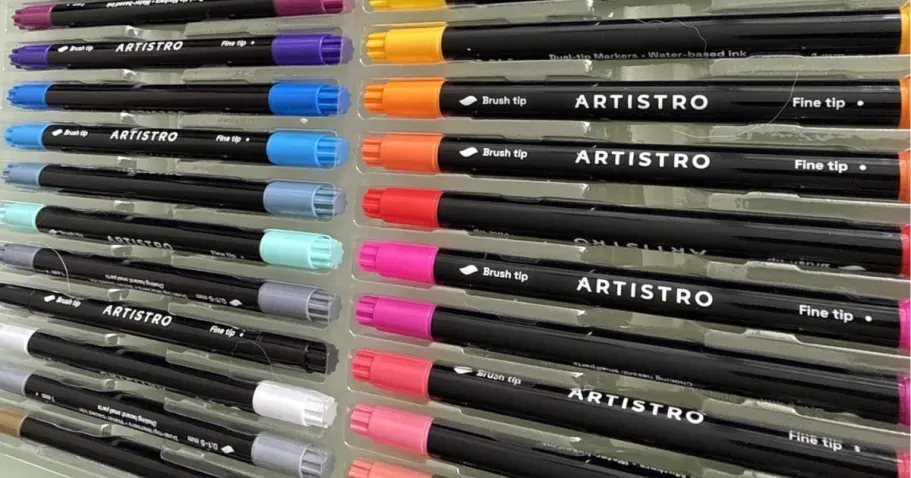 Dual-Tip Acrylic Paint Markers 36-Pack