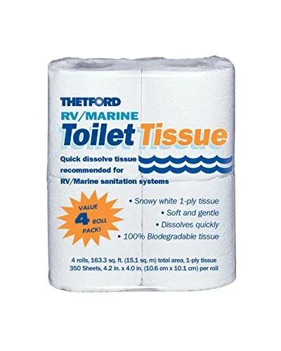Thetford RV/ Marine Toilet Tissue 4-Pack