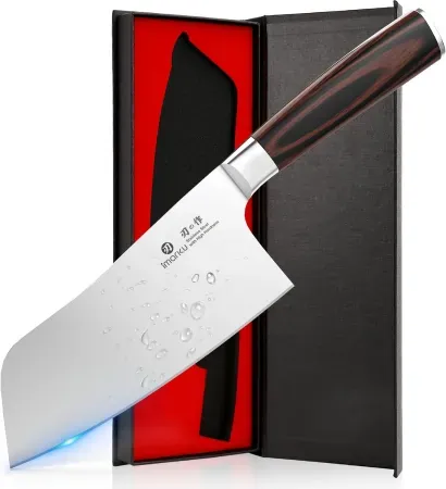imarku SUS440A Japanese Steel 7" Kitchen Knife