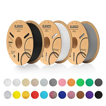 1kg 1.75mm ELEGOO PLA 3D Printer Filament