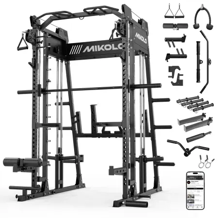 Mikolo M11 Smith Machine Home Gym 2200lb Power Rack