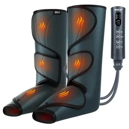 CINCOM Leg Massager with Heat and Compression