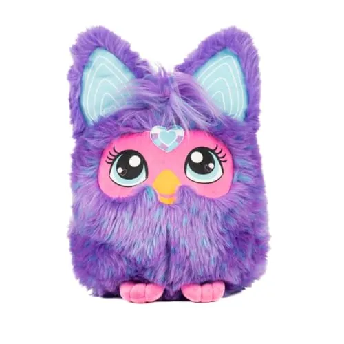 Furby Purple Plush Cuddle Pillow