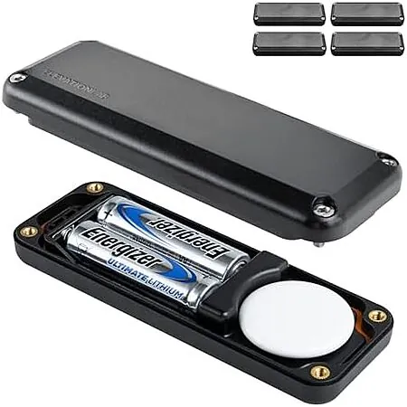 4-Pk Elevation Lab Waterproof Extended AA Battery Case for Apple AirTag