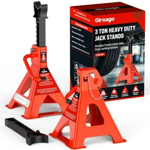 Giroago 3-Ton Heavy Duty Jack Stands