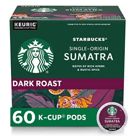 60-Count Starbucks Coffee K-Cups