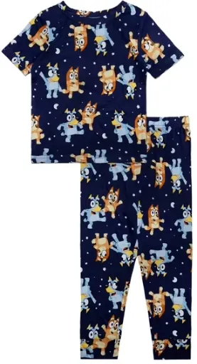 Character Toddler Viscose Unisex 2-Piece Pajama Set 12M-5T