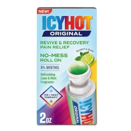 2oz Icy Hot Original Pain Relief No-Mess Roll-On Applicator