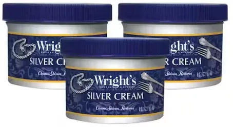 Wright's 3-Pack 8-Oz Silver Polish Cream